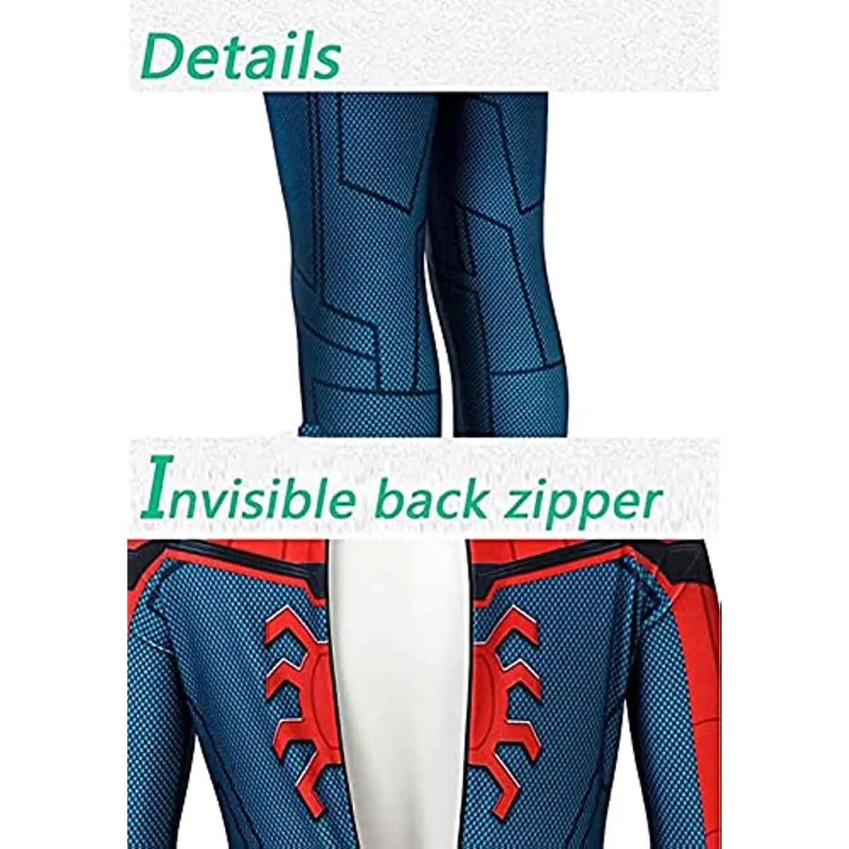 3D Superhero Full-Body Costume with Mask — Kids & Adults 3