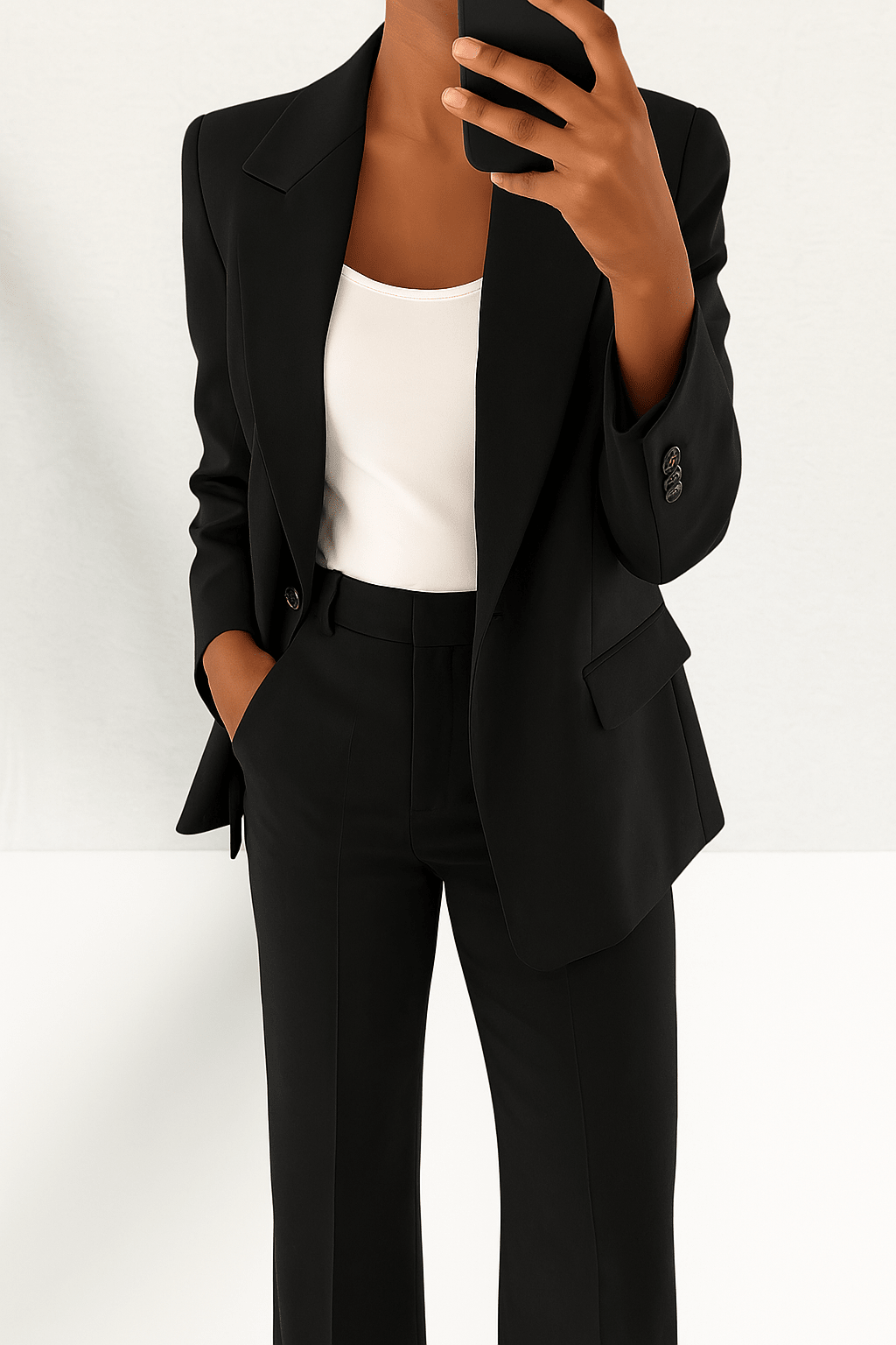 Brenda Collection | Women's Suit Set with Tailored Fit & Versatile Blazer | Stylish Combo for Office and Evening Wear
