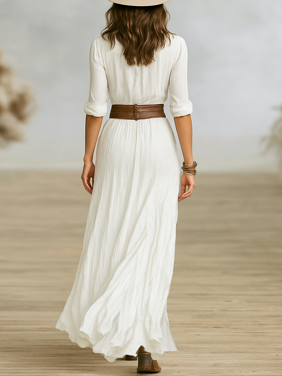 Chic Elegant | Women's Maxi Dress with Flattering Flowing Design | Perfect Summer Dress for Any Occasion