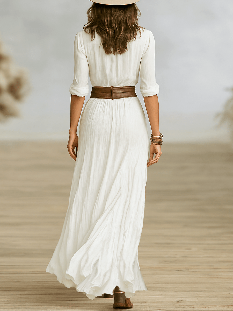 Chic Elegant | Women's Maxi Dress with Flattering Flowing Design | Perfect Summer Dress for Any Occasion