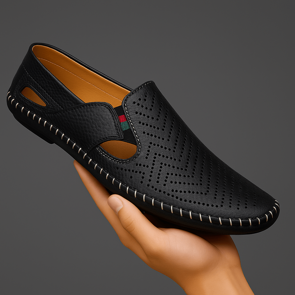Elegant Sandals for Women | Genuine Leather with Cushioned Footbed | Stylish Comfort for Daily Wear