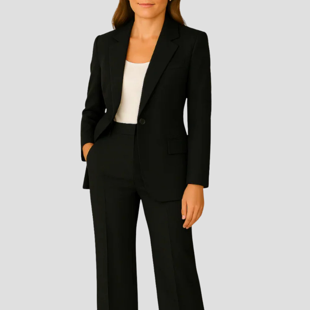 Elegant Tailored Women's Suit Set with Lightweight Fabric & Modern Fit | Stylish Pant Suits for Women