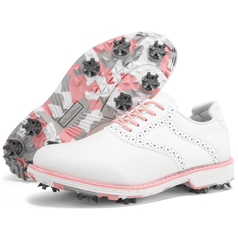 Elise Leroy | Women's Golf Shoes with Grip Sole & Waterproof Coating | Stylish Footwear for Stability on the Course