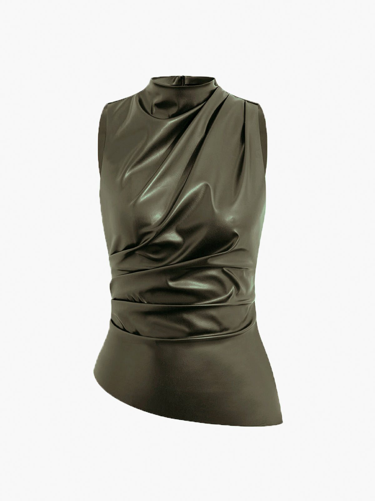 Ella Collection | Women's High Neck Tank Top with Sleek Design | Effortless Style for Summer Outings