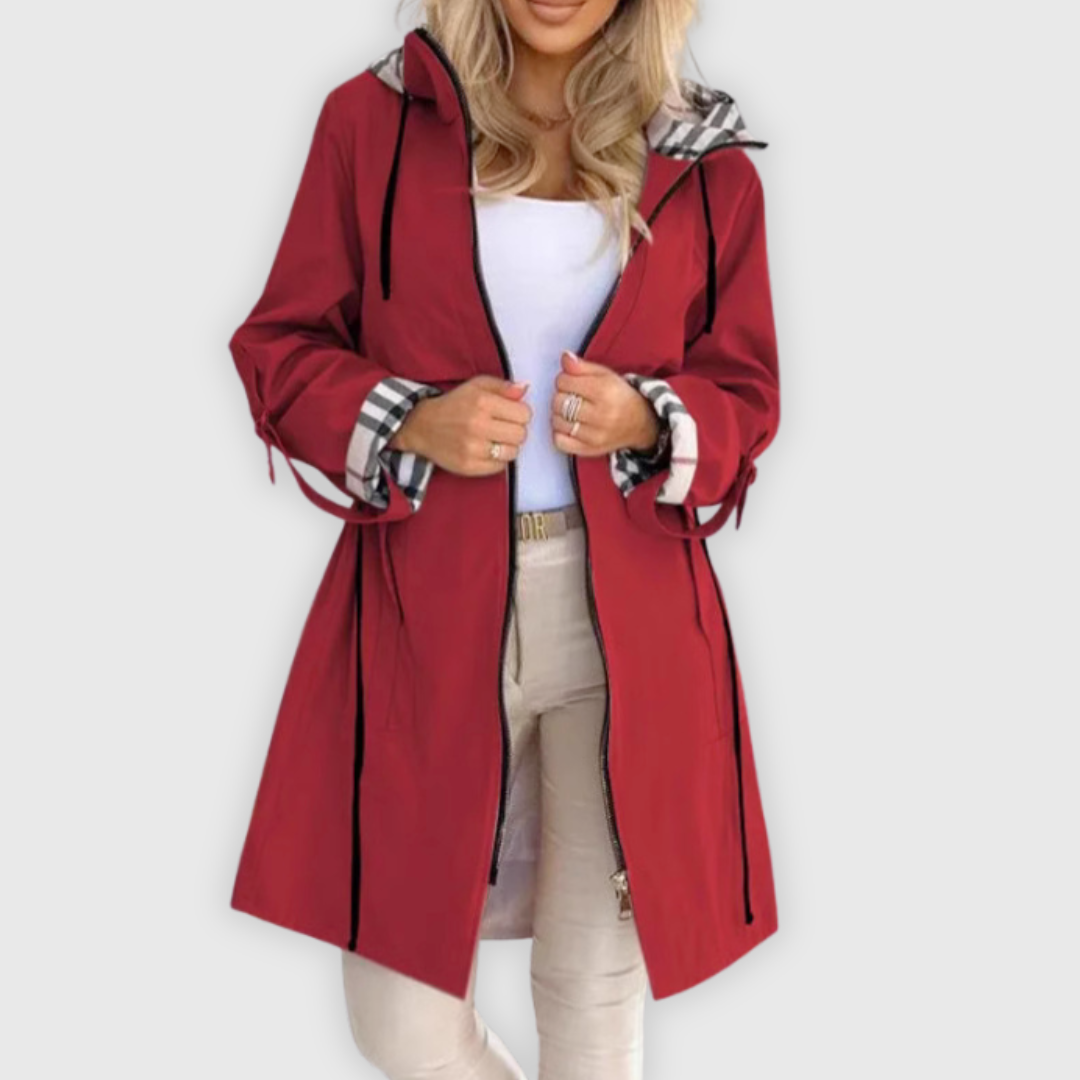 Imogen Collection | Women's Waterproof Zip Coat with Elegant Design | Lightweight Warmth for All Seasons