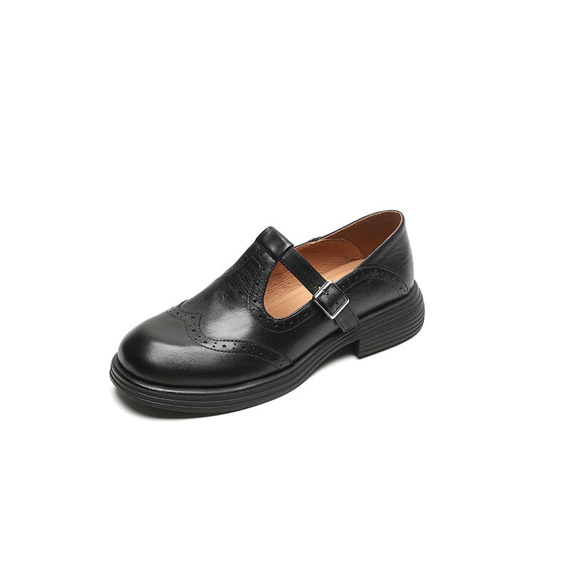 Risla Collection | Women's Flats with Classic Strap Design | Elegant Flat Shoes for Everyday Comfort