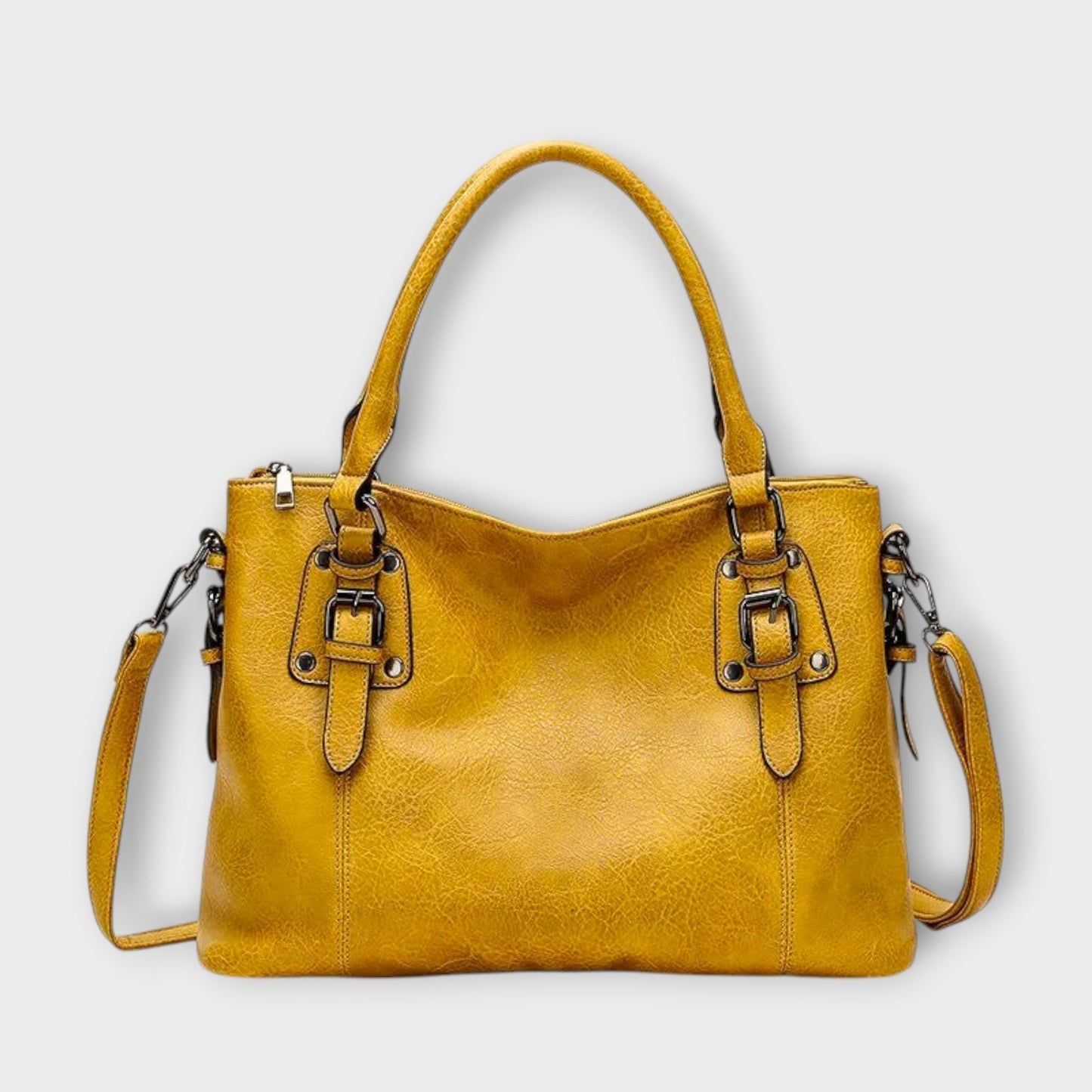 Sophia Collection | Women's Handbag with Dual Carry Options | Classic Synthetic Leather Design for Everyday Elegance
