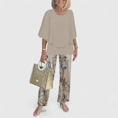 Martha Sophisticated Two-Piece Set — Elegant & Comfortable Outfit 1