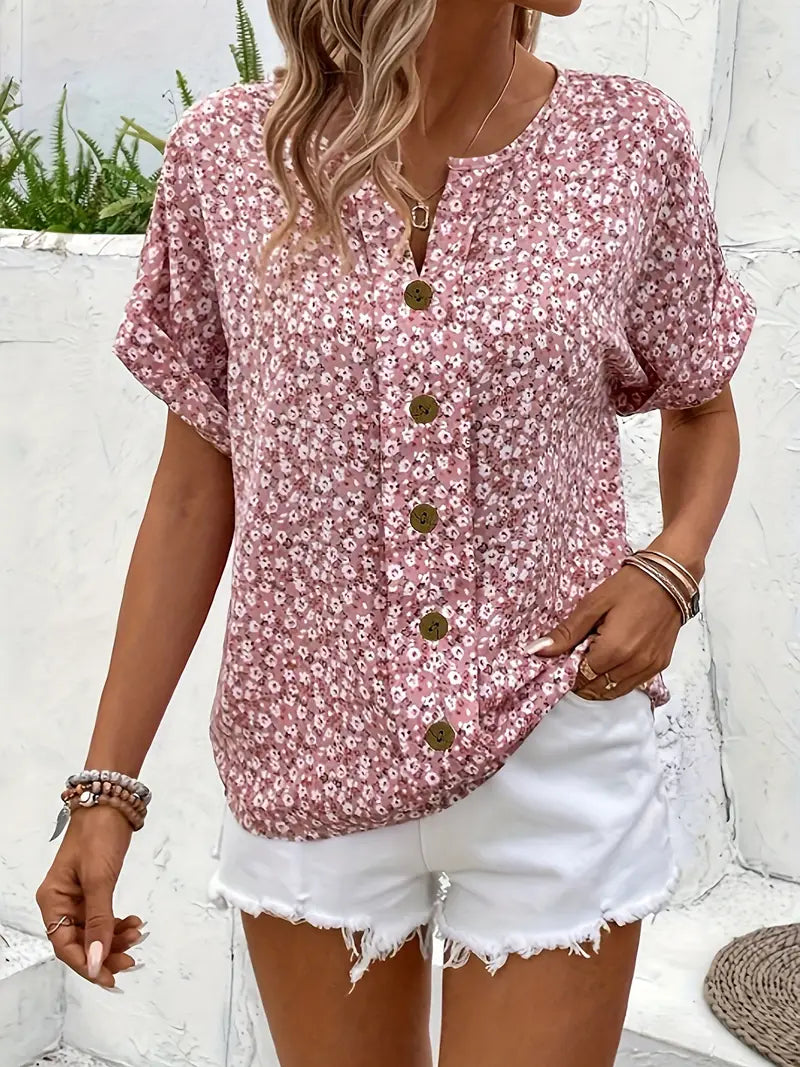 Verna™ Floral Print Blouse — Lightweight & Flattering Fit 3