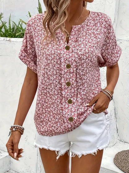 Verna™ Floral Print Blouse — Lightweight & Flattering Fit 3