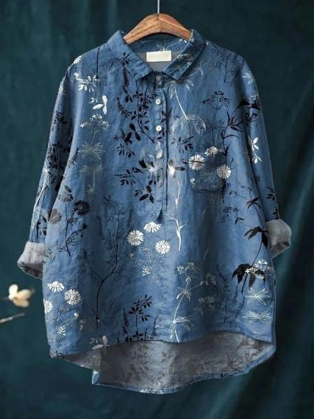 Monette Floral Blouse — Lightweight Feminine Everyday Top 15