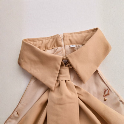 Elegant Halter Blouse for Women with Neck Tie Detail | Versatile Summer Top for Stylish Outfits