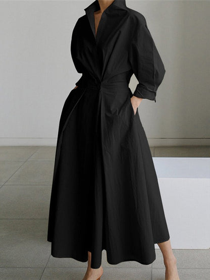 Eden Elegant Long Dress — Flowing Silhouette for Women 4