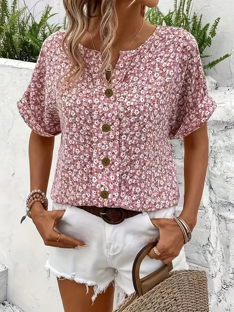 Verna™ Floral Print Blouse — Lightweight & Flattering Fit 4