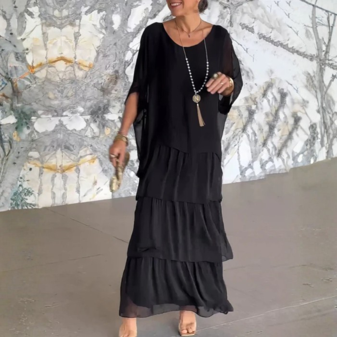 Flowing Maxi Dress — Lightweight Elegant Women's Style 3