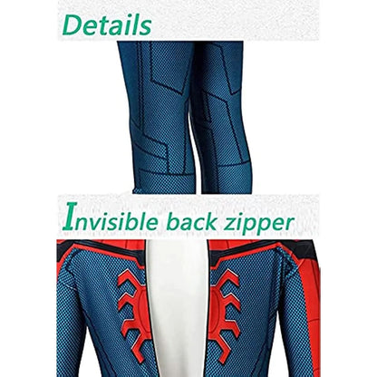 3D Superhero Full-Body Costume with Mask — Kids & Adults 3