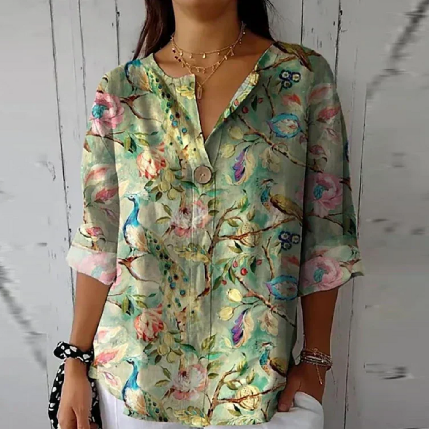 Arlene™ Chic Floral Print Blouse — Lightweight & Feminine 7