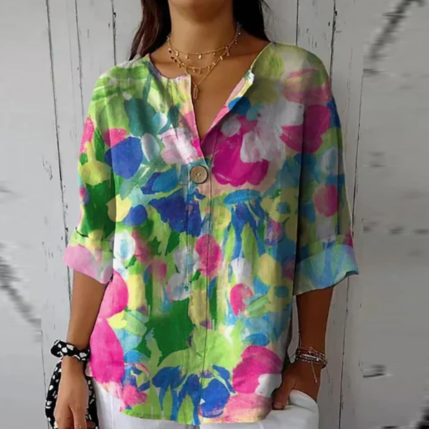 Arlene™ Chic Floral Print Blouse — Lightweight & Feminine 8