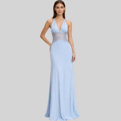 Imogen | Elegant Maxi Dress for Women with Backless Lace Design | Timeless Style for Any Occasion
