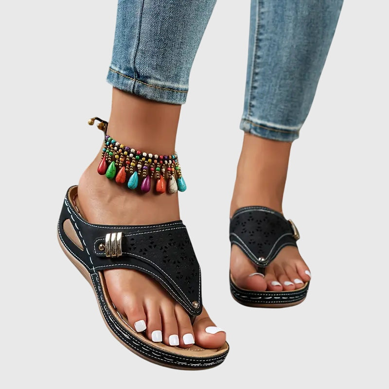 Kaylie Orthopedic Sandals for Women — Arch Support Slip-On 7