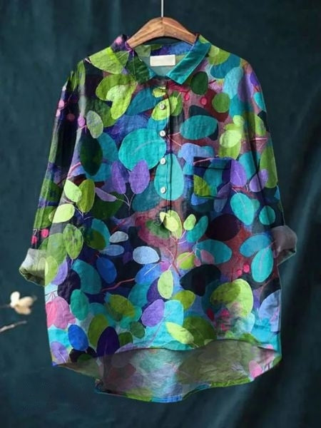 Monette Floral Blouse — Lightweight Feminine Everyday Top 12