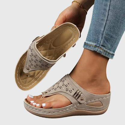 Kaylie Orthopedic Sandals for Women — Arch Support Slip-On 4