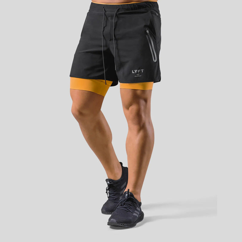 Active Gear | Men's Gym Shorts with Compression Liner | Lightweight Support for Ultimate Performance