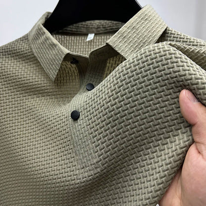 Alfie Collection | Men's Polo Shirt with Moisture-Wicking Fabric | Stylish Comfort for Warm Weather