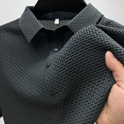 Alfie Collection | Men's Polo Shirt with Moisture-Wicking Fabric | Stylish Comfort for Warm Weather