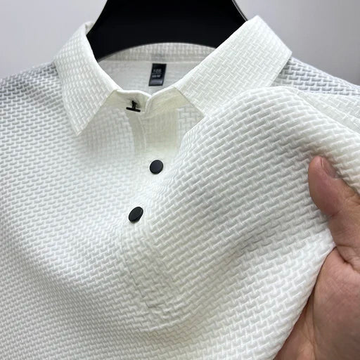Alfie Collection | Men's Polo Shirt with Moisture-Wicking Fabric | Stylish Comfort for Warm Weather