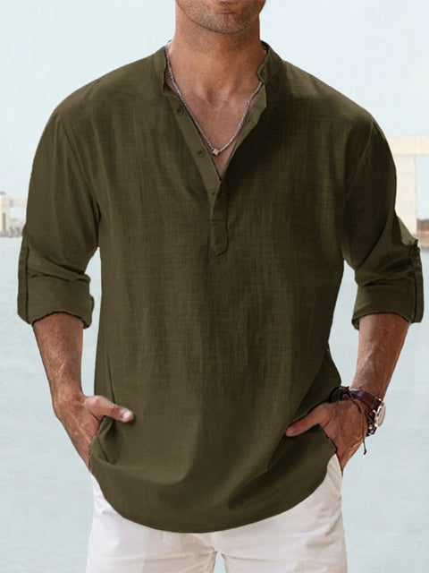 Anderson Collection | Men's Casual Button Down Shirt with Wrinkle-Resistant Fabric | Effortless Style for All-Day Comfort