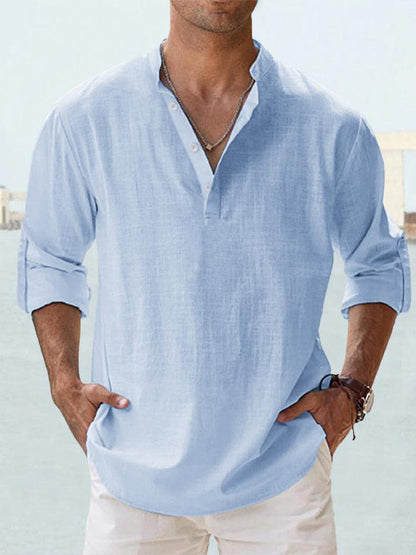 Anderson Collection | Men's Casual Button Down Shirt with Wrinkle-Resistant Fabric | Effortless Style for All-Day Comfort