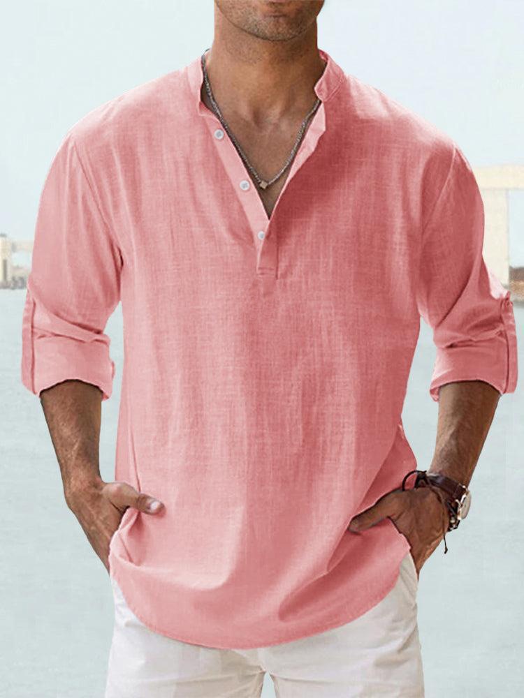Anderson Collection | Men's Casual Button Down Shirt with Wrinkle-Resistant Fabric | Effortless Style for All-Day Comfort