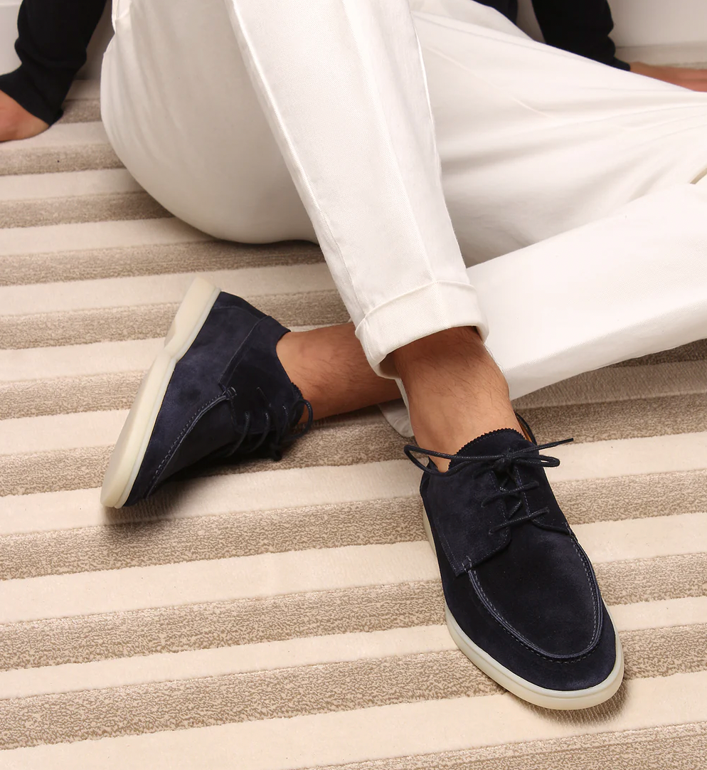 Brandon | Men's Lace-Up Casual Walking Shoes with Flexible Sole | Stylish Comfort for Everyday Wear