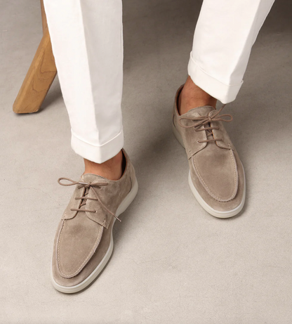 Brandon | Men's Lace-Up Casual Walking Shoes with Flexible Sole | Stylish Comfort for Everyday Wear