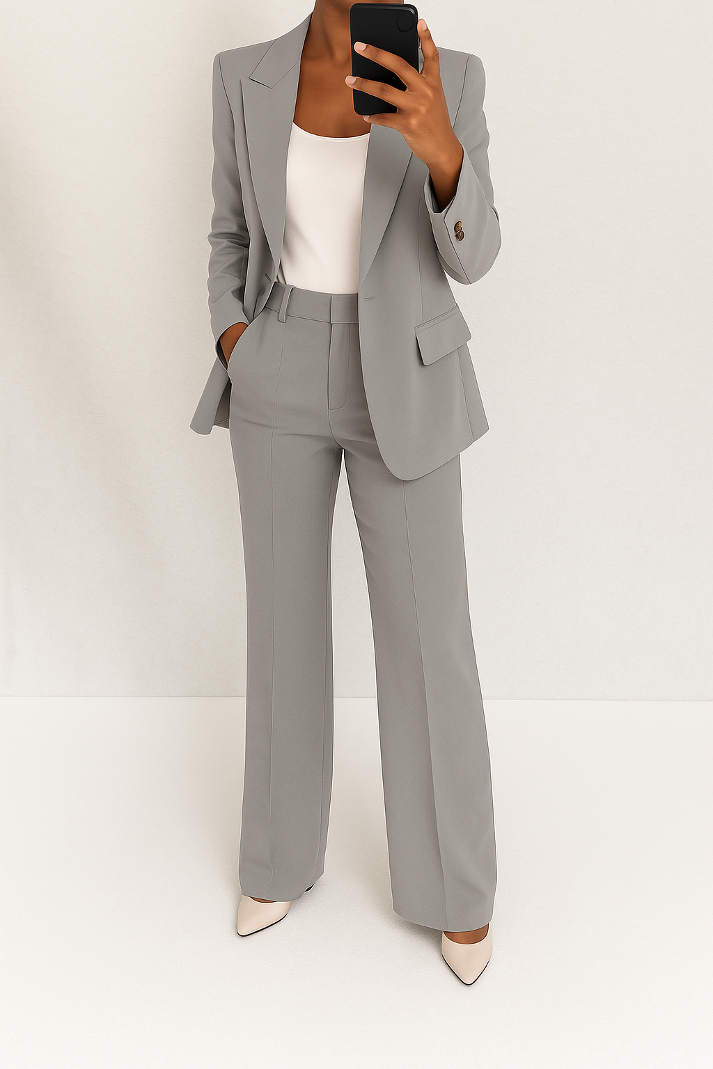Brenda Collection | Women's Suit Set with Tailored Fit & Versatile Blazer | Stylish Combo for Office and Evening Wear