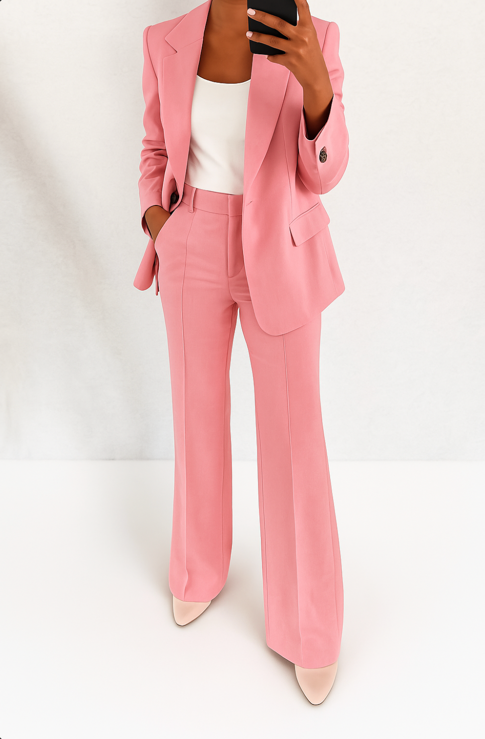 Brenda Collection | Women's Suit Set with Tailored Fit & Versatile Blazer | Stylish Combo for Office and Evening Wear