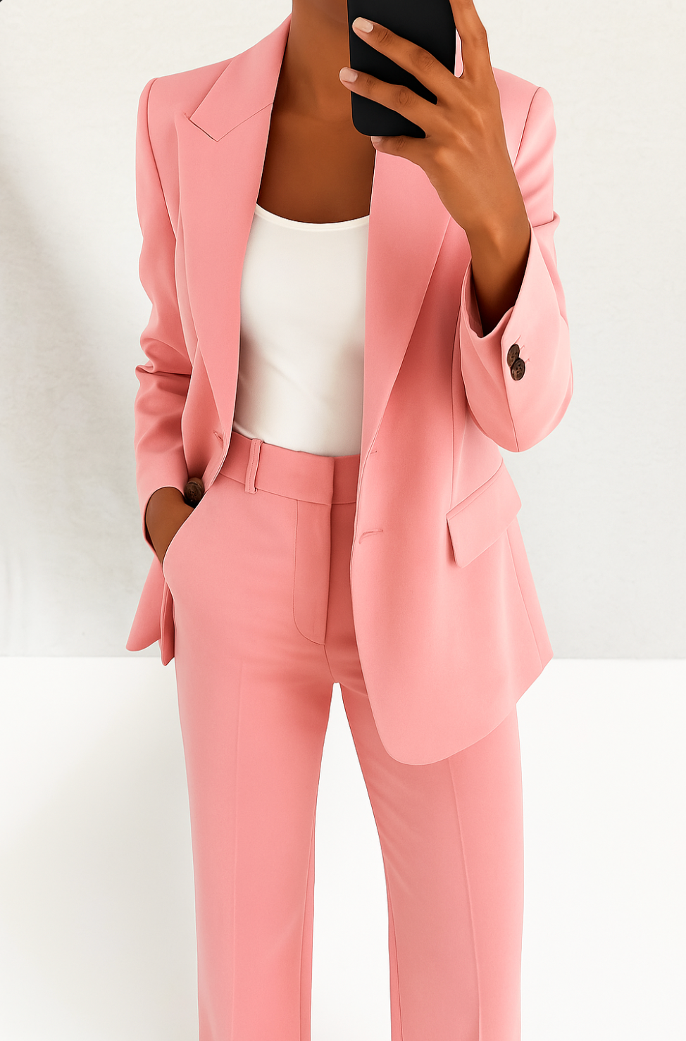 Brenda Collection | Women's Suit Set with Tailored Fit & Versatile Blazer | Stylish Combo for Office and Evening Wear