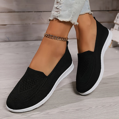 Carla | Women's Breathable Knit Walking Shoes with Slip-On Design | Lightweight & Versatile for All-Day Comfort