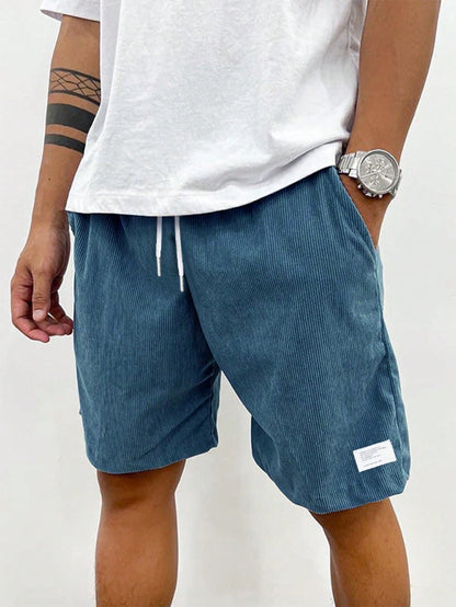 Casual Summer Men's Shorts with Adjustable Drawstring Waist | Lightweight & Comfortable Everyday Wear