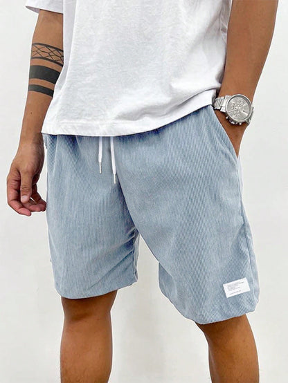 Casual Summer Shorts | Men's Shorts with Lightweight Fabric & Adjustable Drawstring | Relaxed Fit for Everyday Comfort