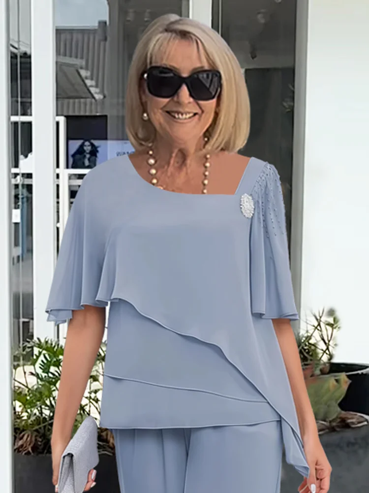 Cheryl Charm | Women's Two-Piece Loungewear Set with Flattering Fit | Comfortable Style for Effortless Elegance
