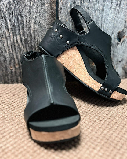 Chic Comfort | Wedge Sandals for Women with Ergonomic Design | Stylish Footwear for All-Day Wear