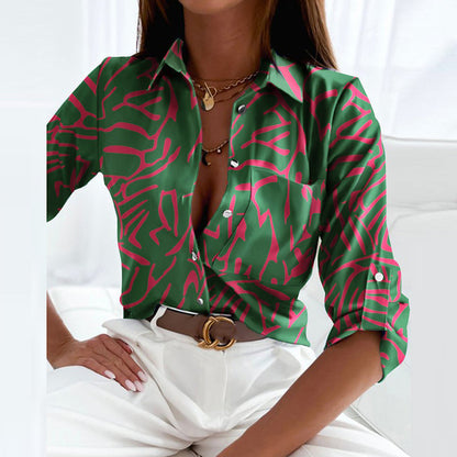 Classic Collared Blouse | Elegant Women's Blouse with Premium Fabric | Versatile Style for Any Occasion