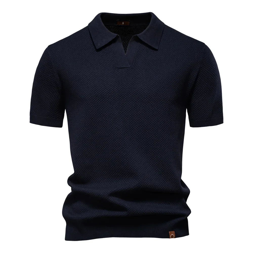 Classic Collection | Men's Polo Shirt with Structured Collar | Stylish Fit for Everyday Versatility