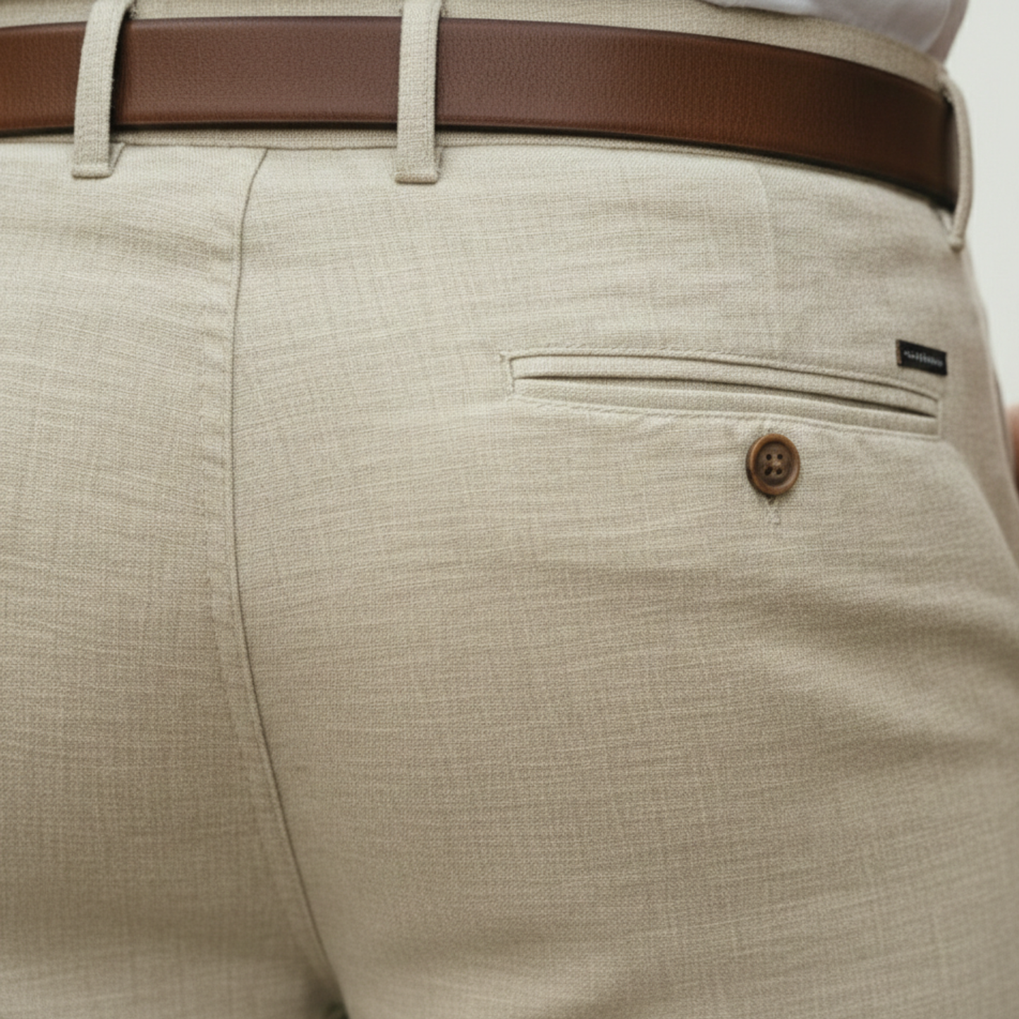 Classic Linen Shorts | Lightweight Summer Wear with Button Front Closure | Comfortable Casual Style for Everyday Outings