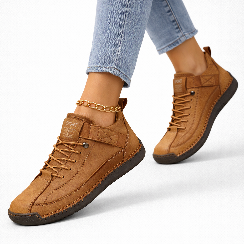 Comfort Orthopedic Sneakers | Lightweight Design with Shock Absorption | Versatile Footwear for All-Day Comfort