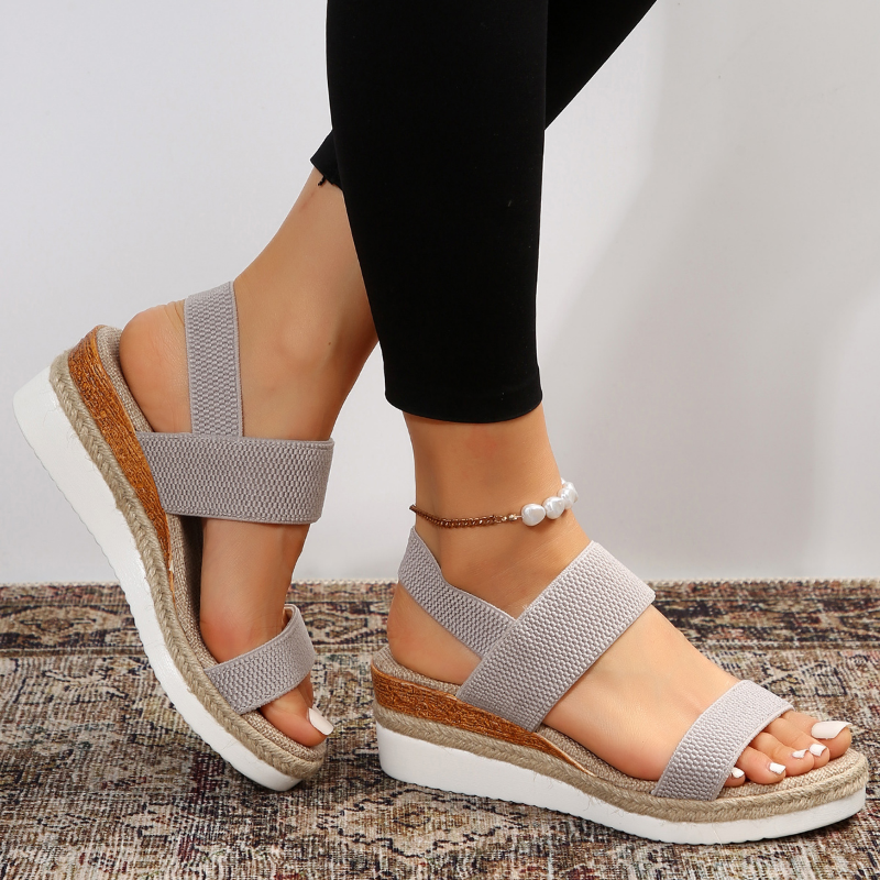 Comfort Step | Orthopedic Sandals for Women with High Platform Design | Stylish Supportive Footwear for All-Day Wear