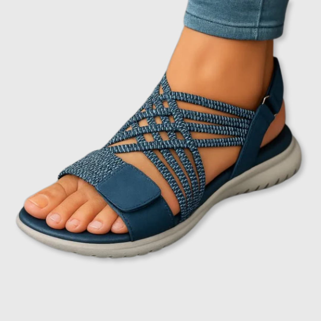 Comfort Step | Women's Sandals with Adjustable Strap for All-Day Support and Stability