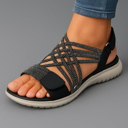 Comfort Step | Women's Sandals with Adjustable Strap for All-Day Support and Stability